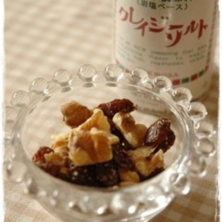 美肌おやつ レーズン くるみクレソル レシピ 作り方 By Noono 楽天レシピ